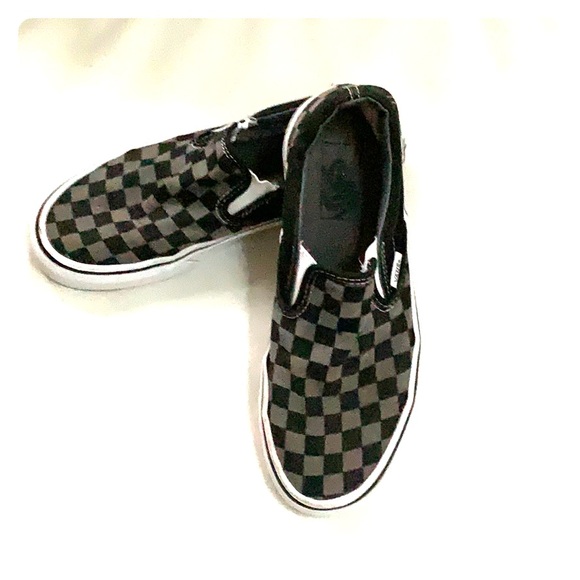 Vans Other - Grey and black slip on vans